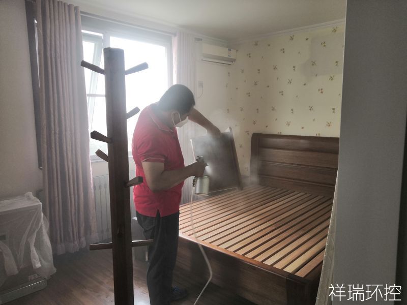 新房除甲醛现场